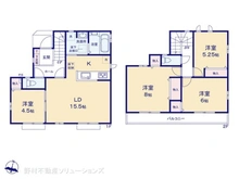 【埼玉県/さいたま市見沼区大字新堤】さいたま市見沼区大字新堤　新築一戸建て 