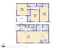 【埼玉県/さいたま市見沼区大字蓮沼】さいたま市見沼区大字蓮沼　新築一戸建て 