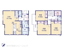 【東京都/昭島市拝島町】昭島市拝島町2丁目　新築一戸建て 