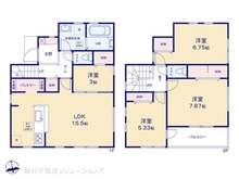 【東京都/立川市西砂町】立川市西砂町3丁目　新築一戸建て 