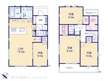 【東京都/羽村市川崎】羽村市川崎2丁目　新築一戸建て 