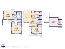 【東京都/武蔵村山市大南】武蔵村山市大南2丁目　新築一戸建て 