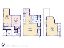 【東京都/北区上中里】北区上中里2丁目　新築一戸建て 