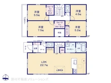【愛知県/名古屋市北区西味鋺】名古屋市北区西味鋺3丁目　新築一戸建て 