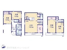 【東京都/北区浮間】北区浮間1丁目　新築一戸建て 