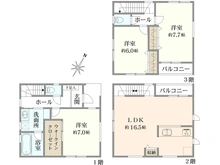 【埼玉県/さいたま市緑区東浦和】さいたま市緑区東浦和3丁目　C号棟 