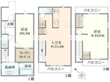 【埼玉県/川口市戸塚東】川口市戸塚東1丁目　2号棟 