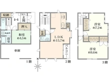 【埼玉県/戸田市喜沢南】戸田市喜沢南2丁目　中古戸建 
