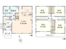 【東京都/清瀬市中里】清瀬市中里4丁目　新築戸建て3号棟 