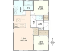 【埼玉県/川越市かすみ野】川越市かすみ野2丁目　新築戸建て2号棟 