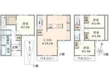 【東京都/板橋区徳丸】板橋区徳丸4丁目　新築戸建て 