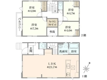 【神奈川県/相模原市中央区由野台】相模原市中央区由野台　新築一戸建て　2号棟 / 全3棟 