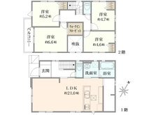 【神奈川県/相模原市中央区由野台】相模原市中央区由野台　新築一戸建て　3号棟 / 全3棟 