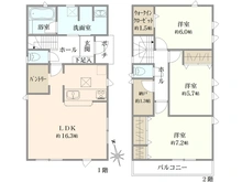 【神奈川県/相模原市中央区田名】相模原市中央区田名第136期　2号棟 