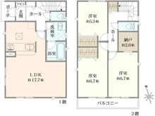 【神奈川県/相模原市中央区田名】相模原市中央区田名第136期　7号棟 