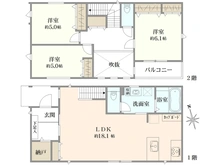 【神奈川県/相模原市緑区原宿】相模原市緑区原宿5丁目　新築一戸建て　No.1 / 全3棟 