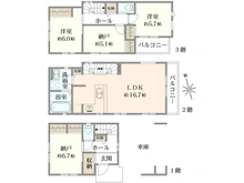 【神奈川県/大和市深見】大和市深見1期　2号棟 