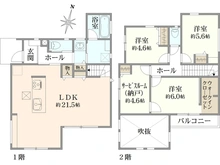 【東京都/町田市鶴川】町田市鶴川4丁目　新築一戸建て　3号棟 / 全3棟 