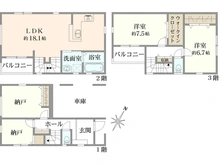 【神奈川県/大和市草柳】～新築戸建～ 大和市草柳1丁目　1号棟 