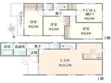 【神奈川県/横浜市南区別所】横浜市南区別所4丁目　新築戸建　C号棟／全3棟 