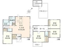 【神奈川県/横浜市南区永田北】横浜市南区永田北2丁目　新築戸建　A号棟／全2棟 