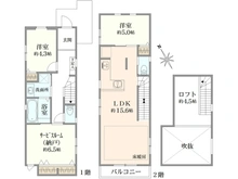 【神奈川県/藤沢市鵠沼松が岡】藤沢市鵠沼松が岡5丁目 新築一戸建て 1号棟/全2棟 