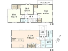 【東京都/練馬区大泉町】練馬区大泉町1丁目　新築戸建　1号棟（全3棟） 