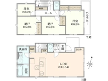 【東京都/西東京市東町】西東京市東町1丁目　新築戸建て　2号棟　全3棟 