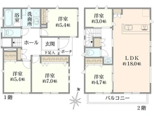 【東京都/西東京市ひばりが丘北】西東京市ひばりが丘北4丁目　中古戸建 