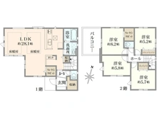 【東京都/西東京市北原町】西東京市北原町2丁目新築戸建て 