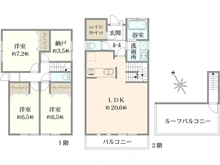 【東京都/国立市東】国立市東3丁目新築戸建A号棟 