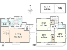 【東京都/西東京市芝久保町】西東京市芝久保町3丁目　新築戸建　1号棟 