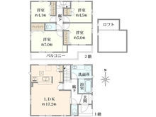 【東京都/西東京市谷戸町】西東京市谷戸町1丁目　新築戸建 