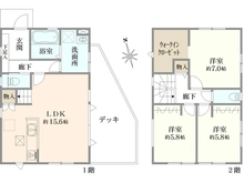 【東京都/小平市花小金井】小平市花小金井　全3棟　1号棟 