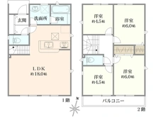 【東京都/西東京市南町】西東京市南町　新築分譲住宅全2棟　1号棟 