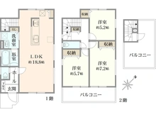 【東京都/日野市南平】日野市南平2丁目　新築戸建て 