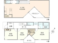 【東京都/国分寺市富士本】国分寺市富士本1丁目　新築戸建 