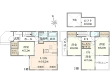 【東京都/調布市深大寺北町】調布市深大寺北町6丁目　新築戸建　1号棟 