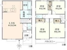 【東京都/小金井市貫井南町】小金井市貫井南4丁目 2号棟 