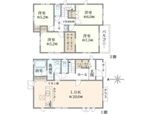 【東京都/調布市深大寺元町】調布市深大寺元町4丁目新築戸建　2号棟 