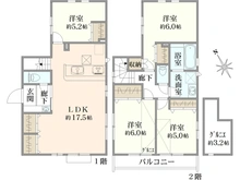 【東京都/調布市飛田給】飛田給2丁目　新築戸建　1号棟 