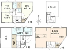 【神奈川県/横浜市神奈川区平川町】神奈川区平川町　中古戸建 