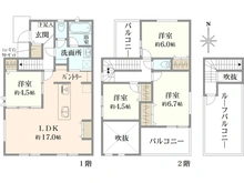 【神奈川県/横浜市港北区篠原東】港北区篠原東2丁目　新築戸建　H棟/全12棟 