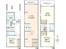 【神奈川県/川崎市幸区小向西町】幸区小向西町2丁目　新築分譲住宅　A号棟/全2棟 