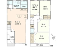 【神奈川県/横浜市港北区綱島東】港北区綱島東5丁目　新築戸建　3号棟/全4棟 