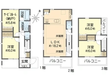 【神奈川県/横浜市鶴見区上末吉】鶴見区上末吉1丁目新築戸建　1号棟 