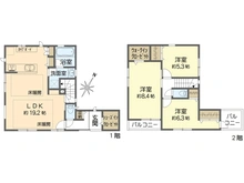 【神奈川県/横浜市鶴見区上末吉】鶴見区上末吉1丁目新築戸建　2号棟 