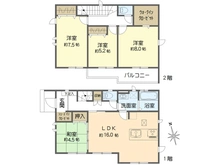 【神奈川県/横浜市金沢区釜利谷西】横浜市金沢区釜利谷西5丁目　新築戸建て 