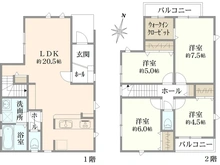 【神奈川県/逗子市桜山】逗子市桜山7丁目　新築戸建　3号棟(全3棟) 