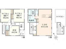 【神奈川県/茅ヶ崎市浜竹】茅ヶ崎市浜竹1丁目 新築戸建 5号棟/全5棟 